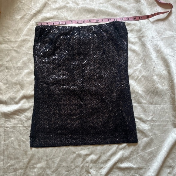 CAbi Dresses & Skirts - CAbi Black Sequin Pencil Skirt